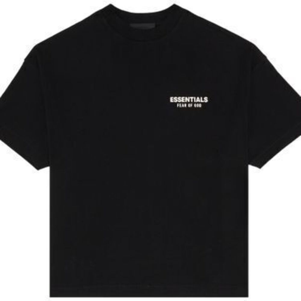 Fear of God Essentials Jersey Crewneck Tee 'Black'
